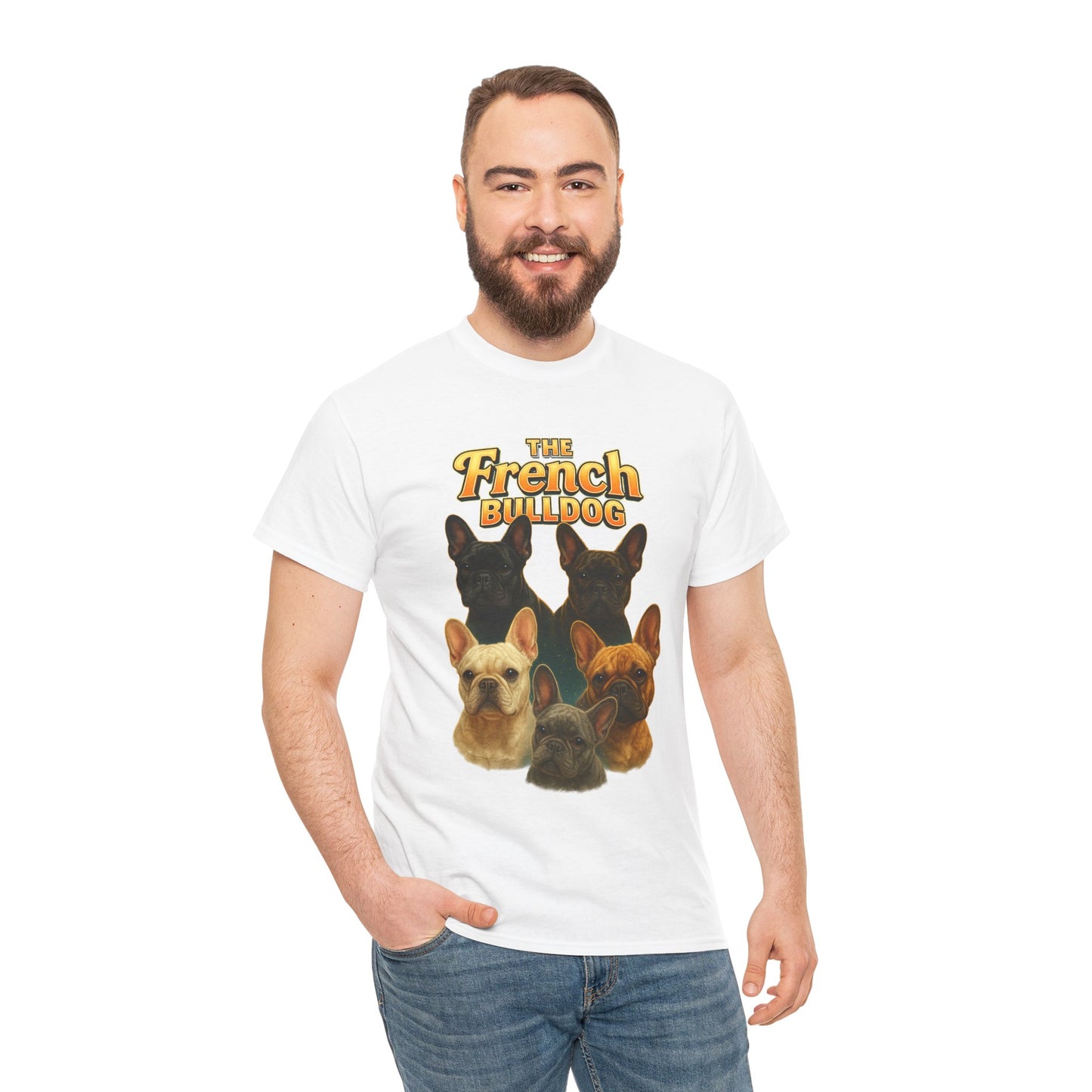 The French Bulldog Vintage Tee | Retro Frenchie Shirt | Dog Lover Gift | 90s Style Graphic T-Shirt | Cute French Bulldog Owner Apparel