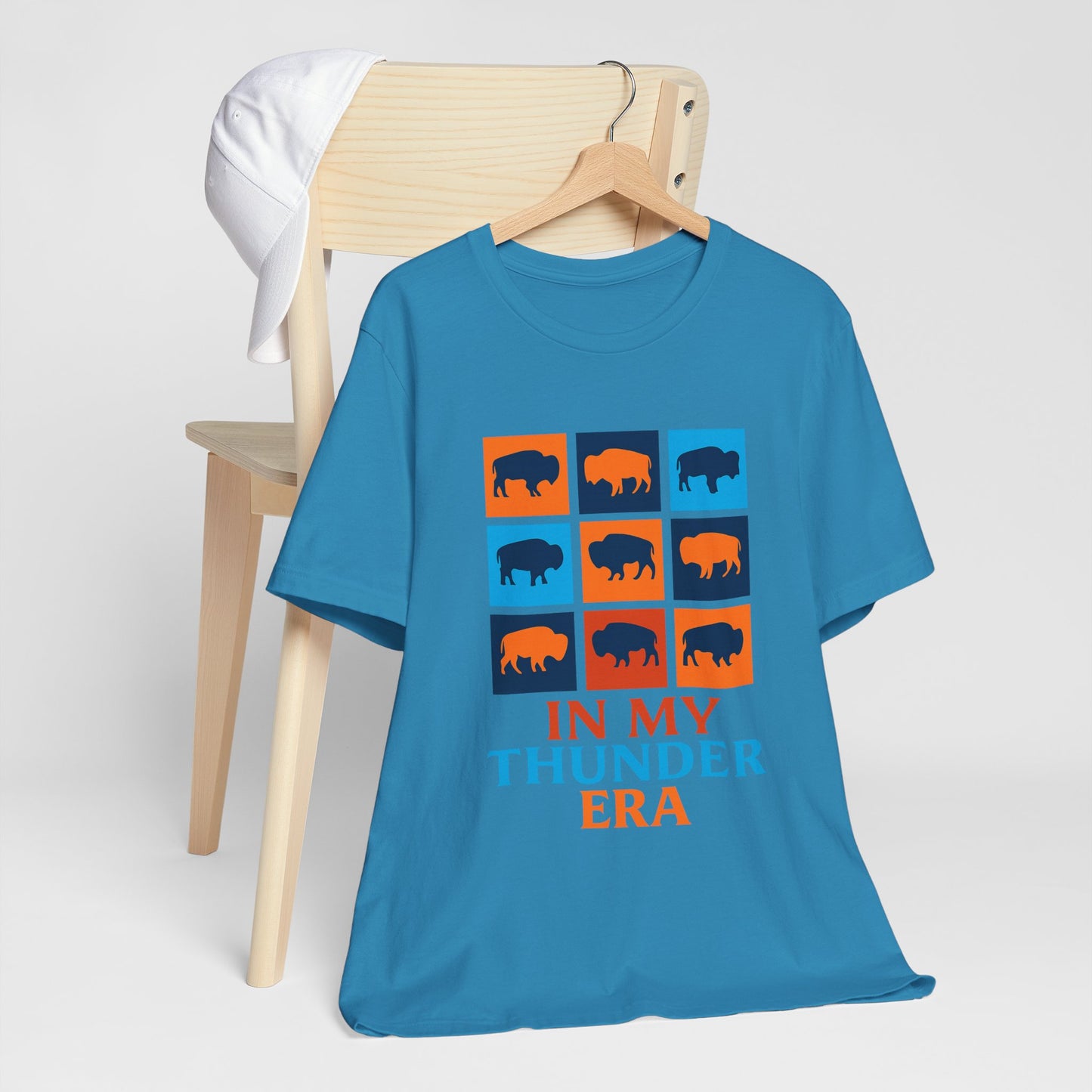 OKC Basketball Pop Art T-Shirt | Andy Warhol Style Basketball Fan Tee | Oklahoma City Sports Graphic Shirt | Retro OKC Game Day Tee