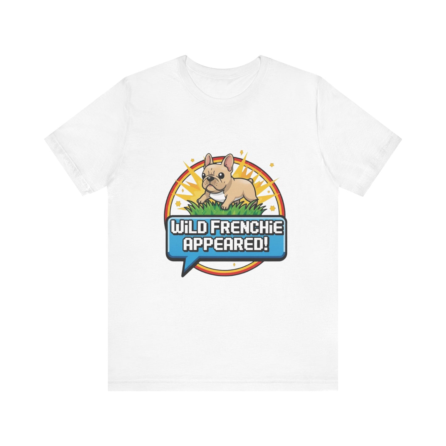 French Bulldog T-Shirt | Cute Frenchie Graphic Tee | Funny Dog Lover Shirt | Gamer Gift for Him or Her