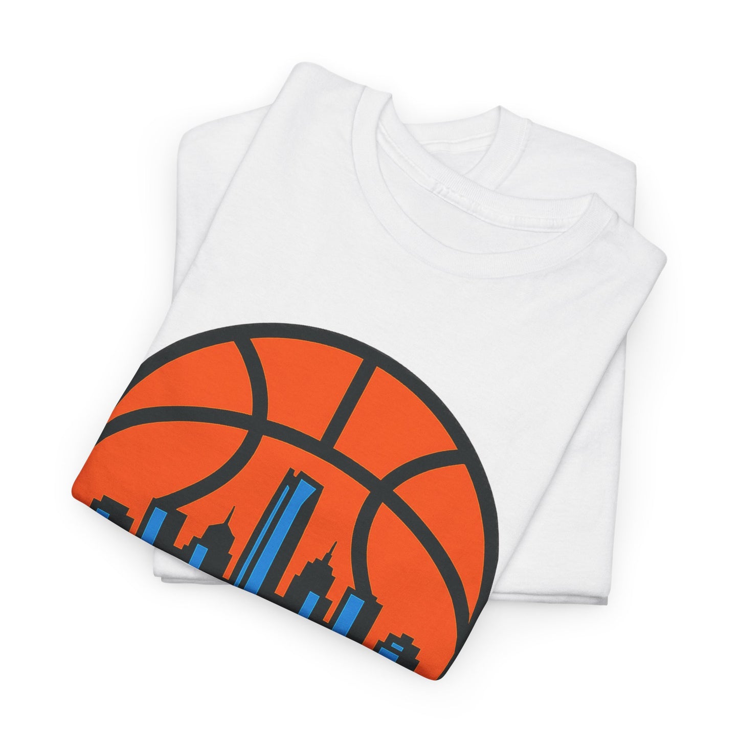 Oklahoma City Basketball Skyline T-Shirt