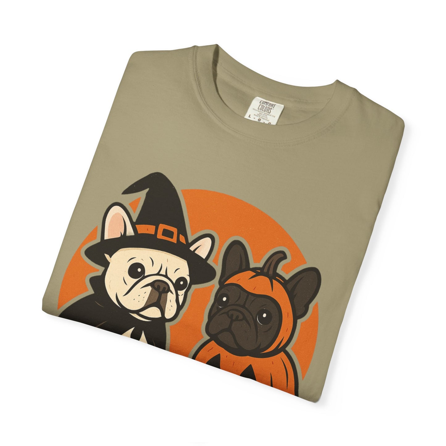 French Bulldog Halloween Sweatshirt | Spooky Frenchie Pullover | Ghost Dog Lover Crewneck | Cute Pumpkin Fall Sweater