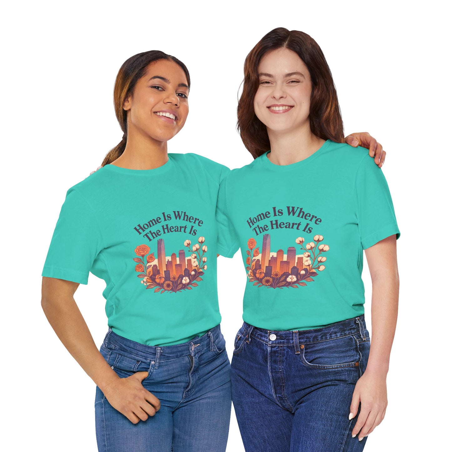 Home Is Where the Heart Is Oklahoma City Shirt | OKC Pride Tee | Oklahoma City Love
