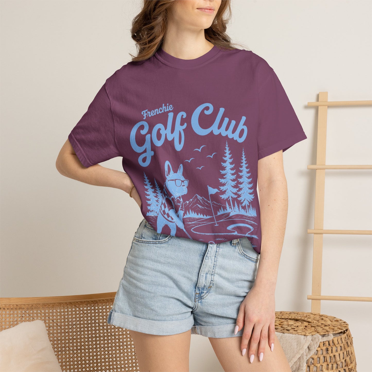 Golf Club T-Shirt — Frenchie Golf Club Graphic Tee