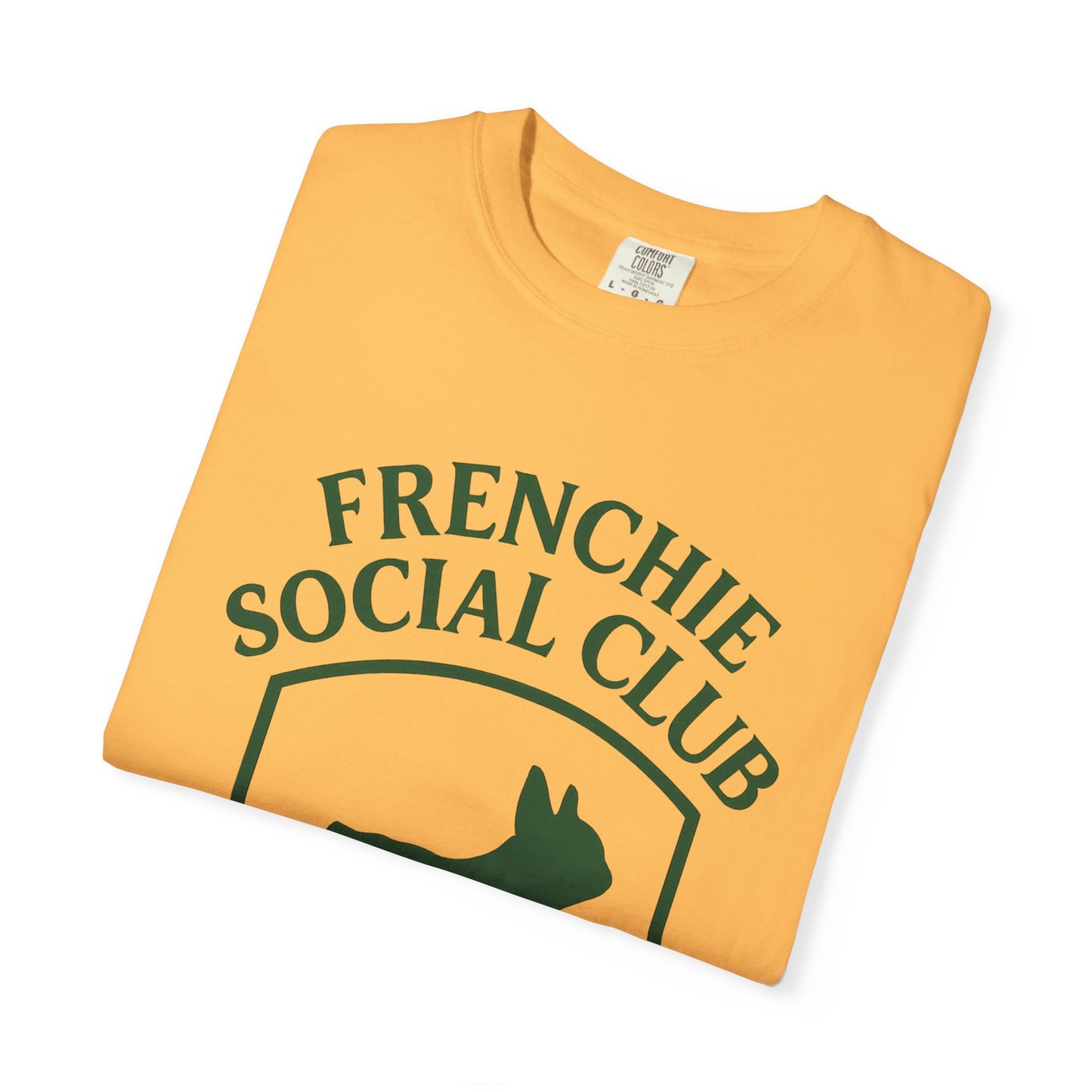 French Bulldog Club T-Shirt | Unisex Frenchie Graphic Tee | Retro Dog Lover Shirt | Minimal Country Club Style Frenchie Gift
