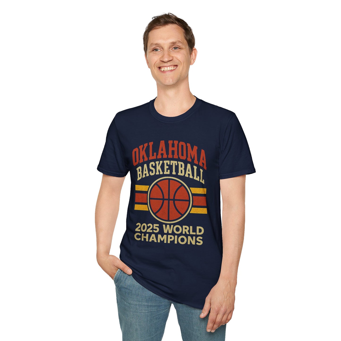 Oklahoma Basketball Shirt | 2025 Champs Tee | Retro Basketball T-Shirt | Oklahoma Sports Fan Gift | Vintage Championship Shirt