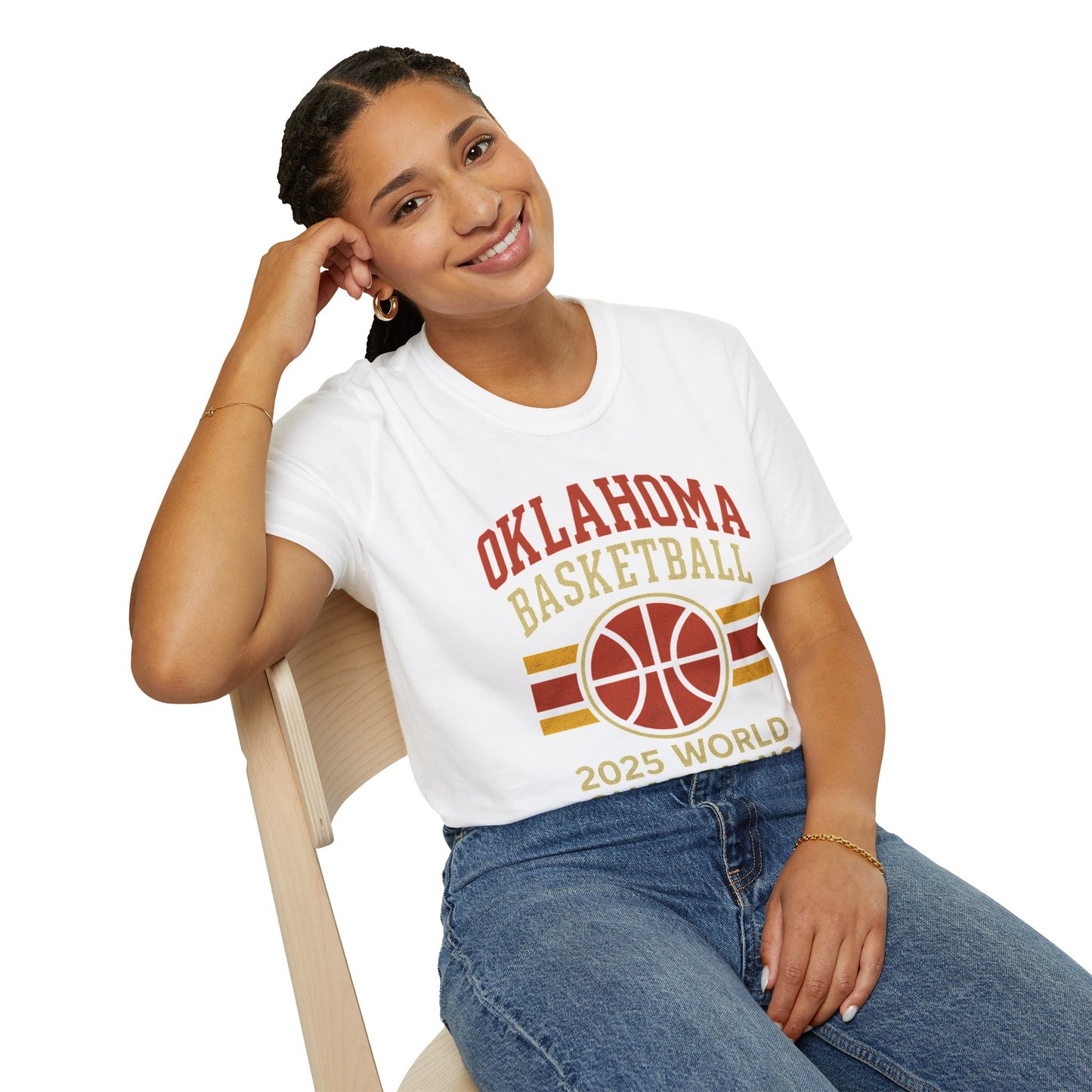 Oklahoma Basketball Shirt | 2025 Champs Tee | Retro Basketball T-Shirt | Oklahoma Sports Fan Gift | Vintage Championship Shirt