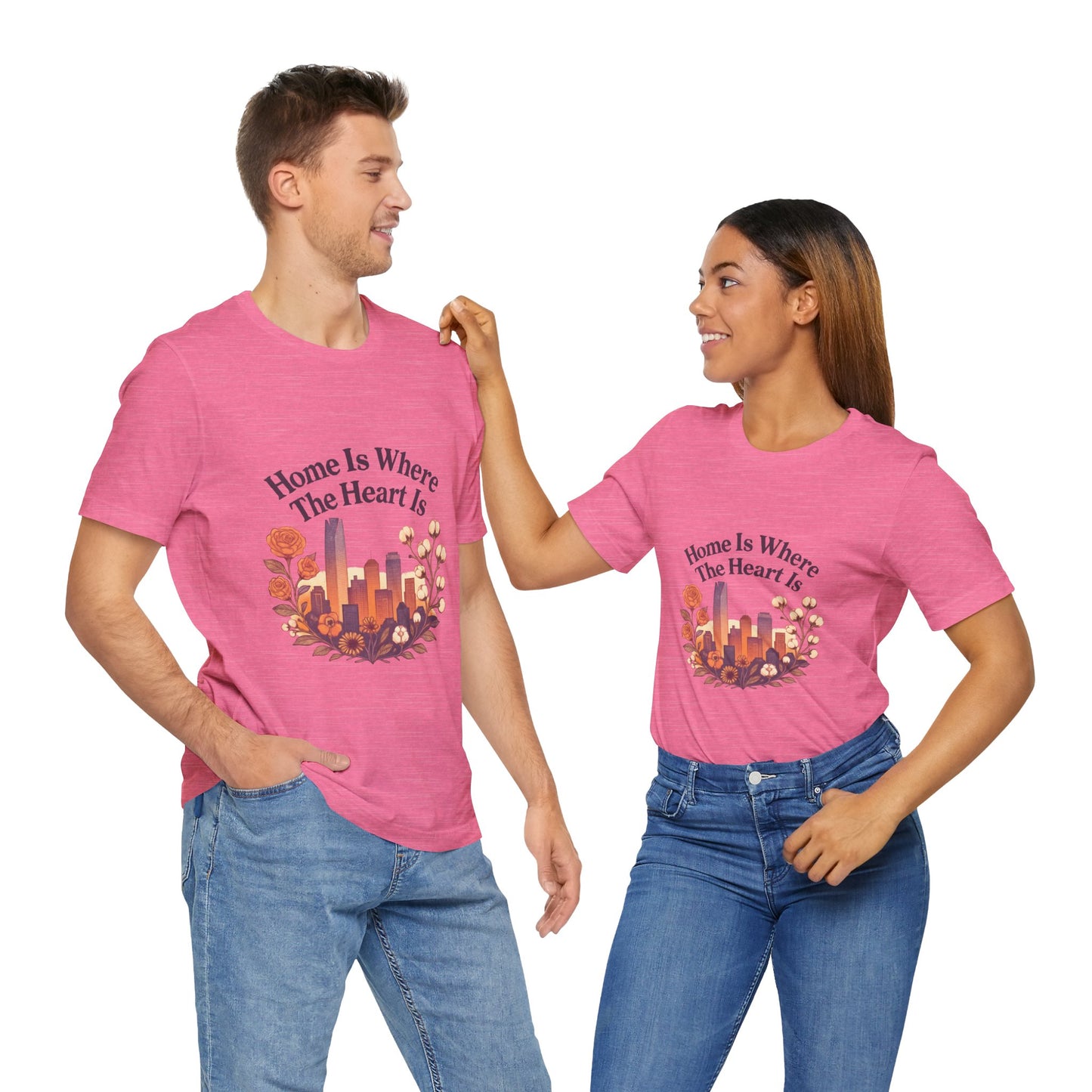 Home Is Where the Heart Is Oklahoma City Shirt | OKC Pride Tee | Oklahoma City Love
