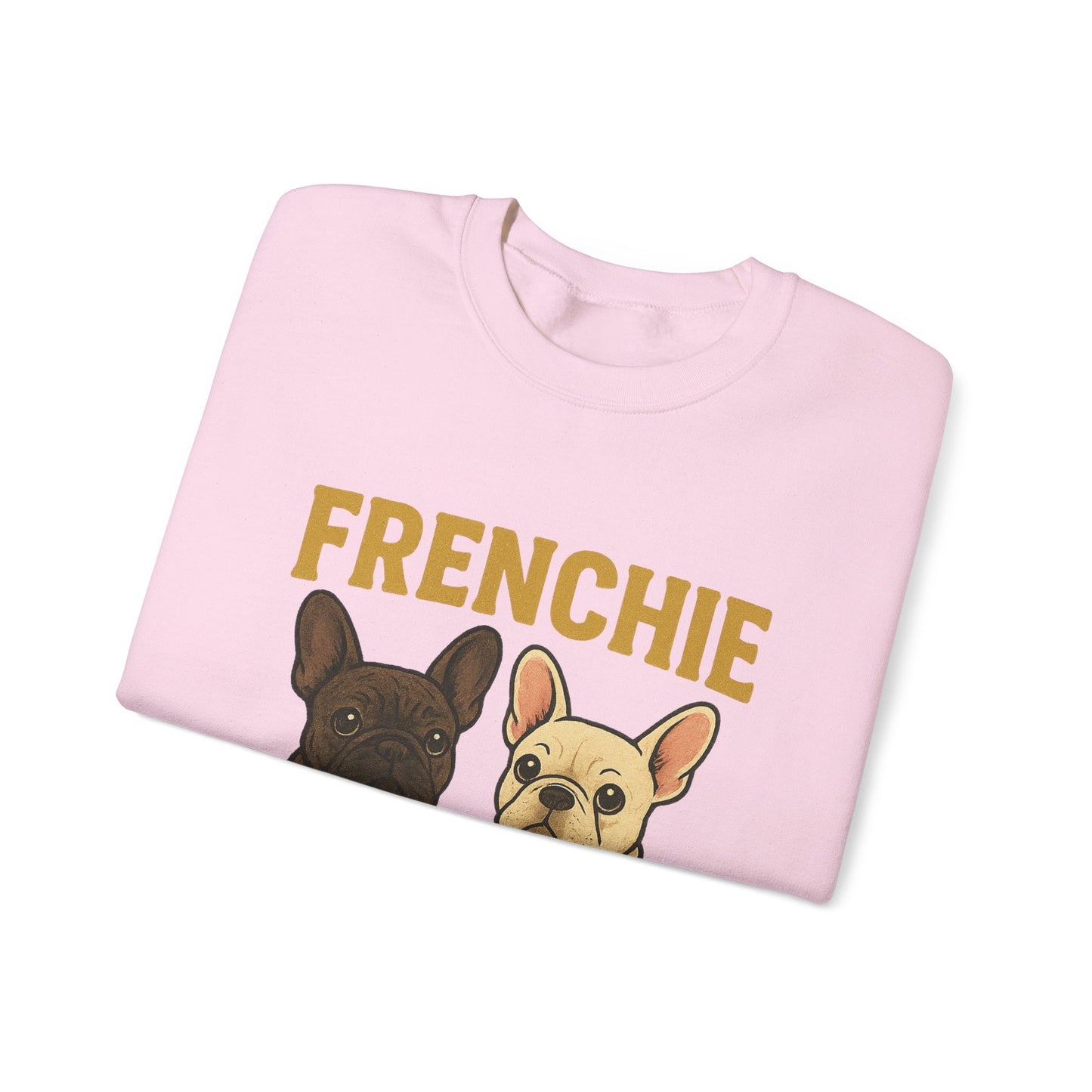 Frenchie Squad Sweatshirt | Cute French Bulldog Pullover | Dog Lover Crewneck | Matching Frenchie Mom & Dad Sweater