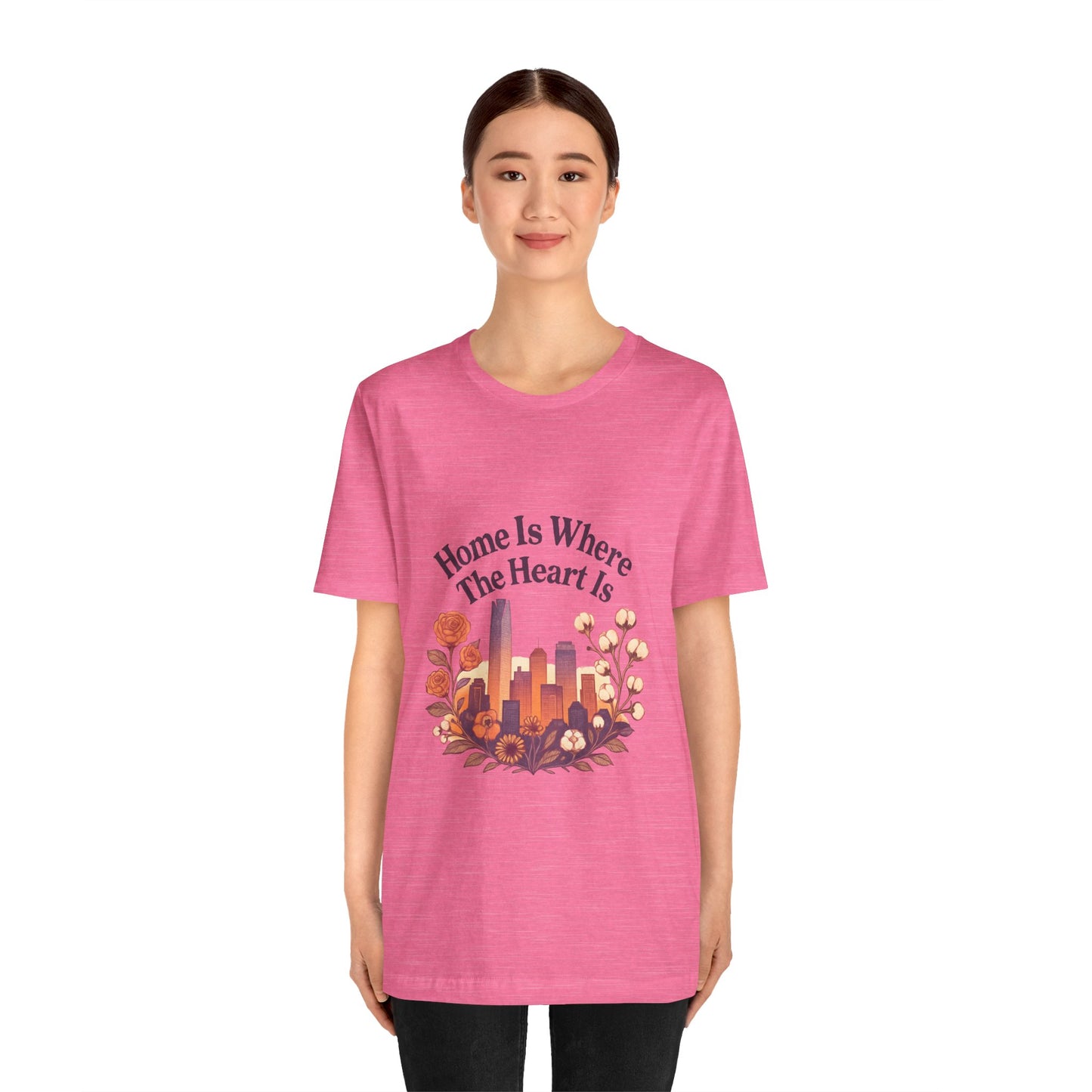 Home Is Where the Heart Is Oklahoma City Shirt | OKC Pride Tee | Oklahoma City Love