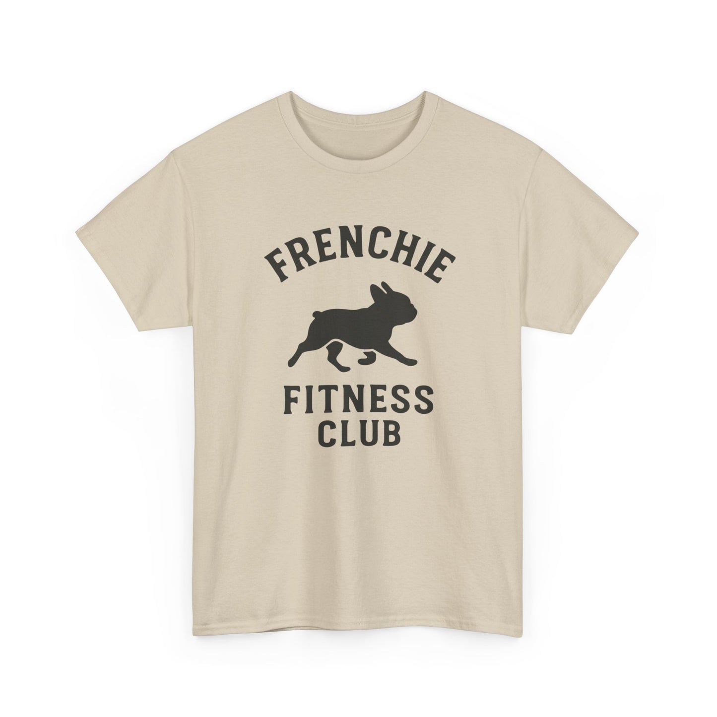 Frenchie Fitness Club T-Shirt | Funny French Bulldog Gym Tee | Dog Lover Workout Shirt | Frenchie Mom Gift | Cute Fitness Dog Graphic Tee