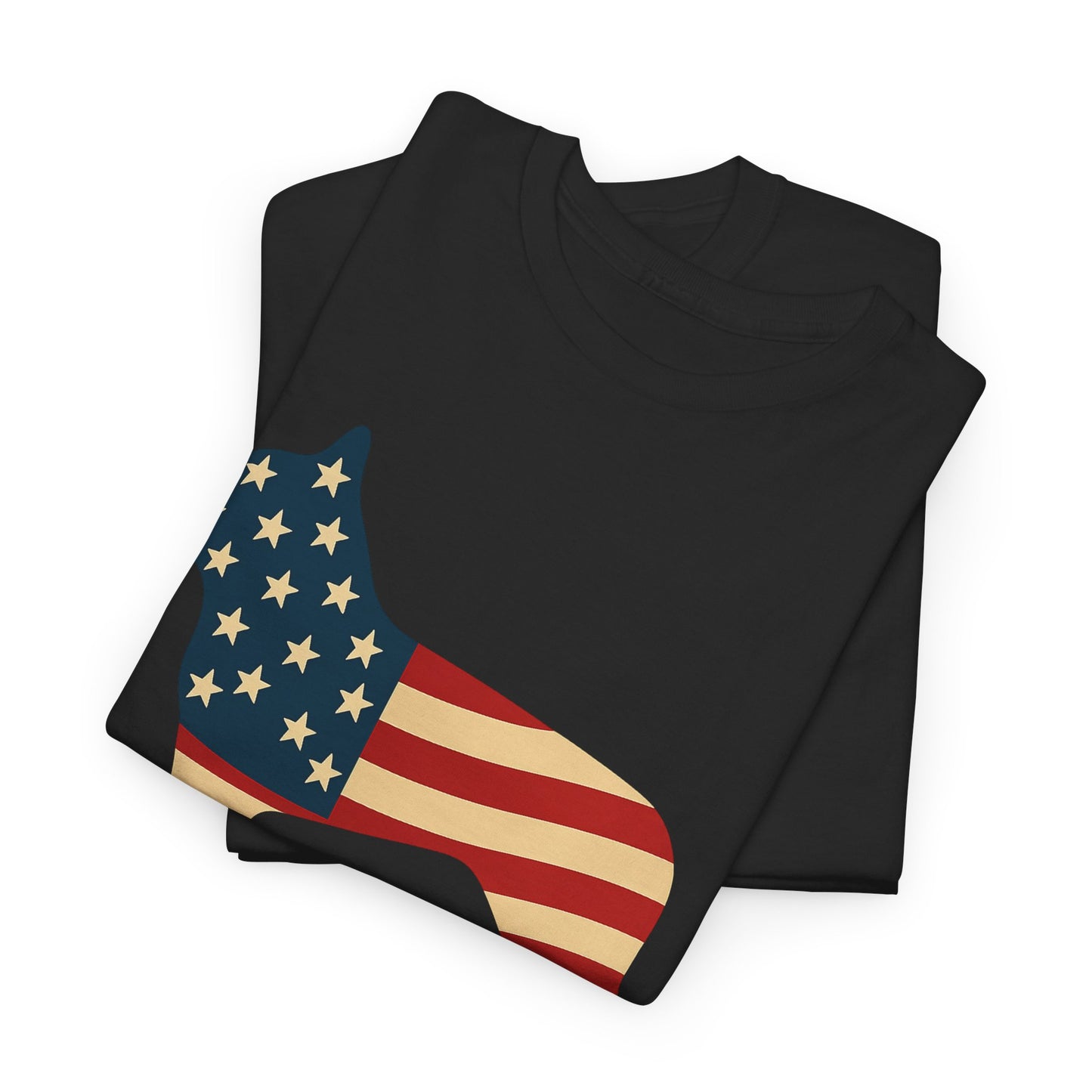 Patriotic French Bulldog T-Shirt | American Flag Frenchie Tee | USA Dog Lover Shirt | 4th of July French Bulldog Gift for Dog Moms & Dads