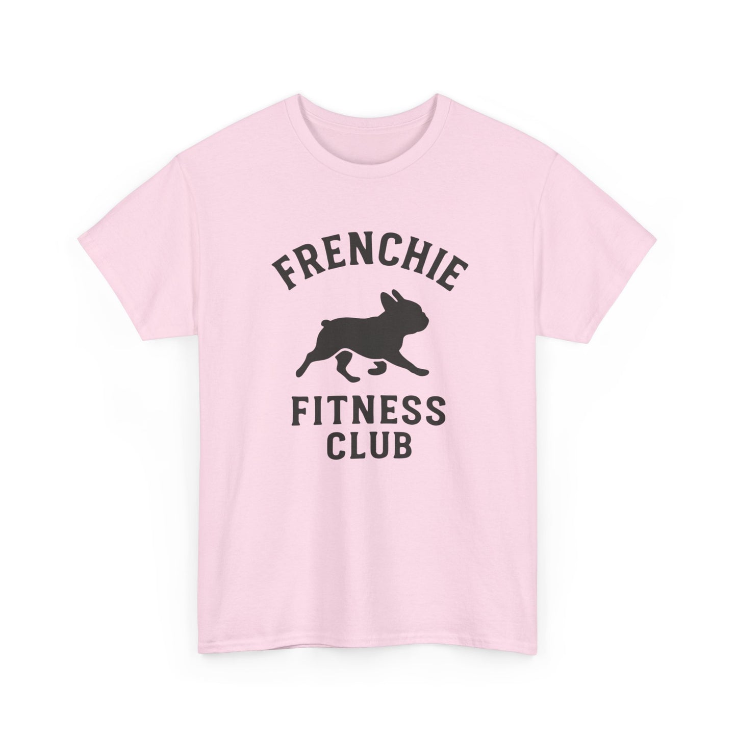 Frenchie Fitness Club T-Shirt | Funny French Bulldog Gym Tee | Dog Lover Workout Shirt | Frenchie Mom Gift | Cute Fitness Dog Graphic Tee