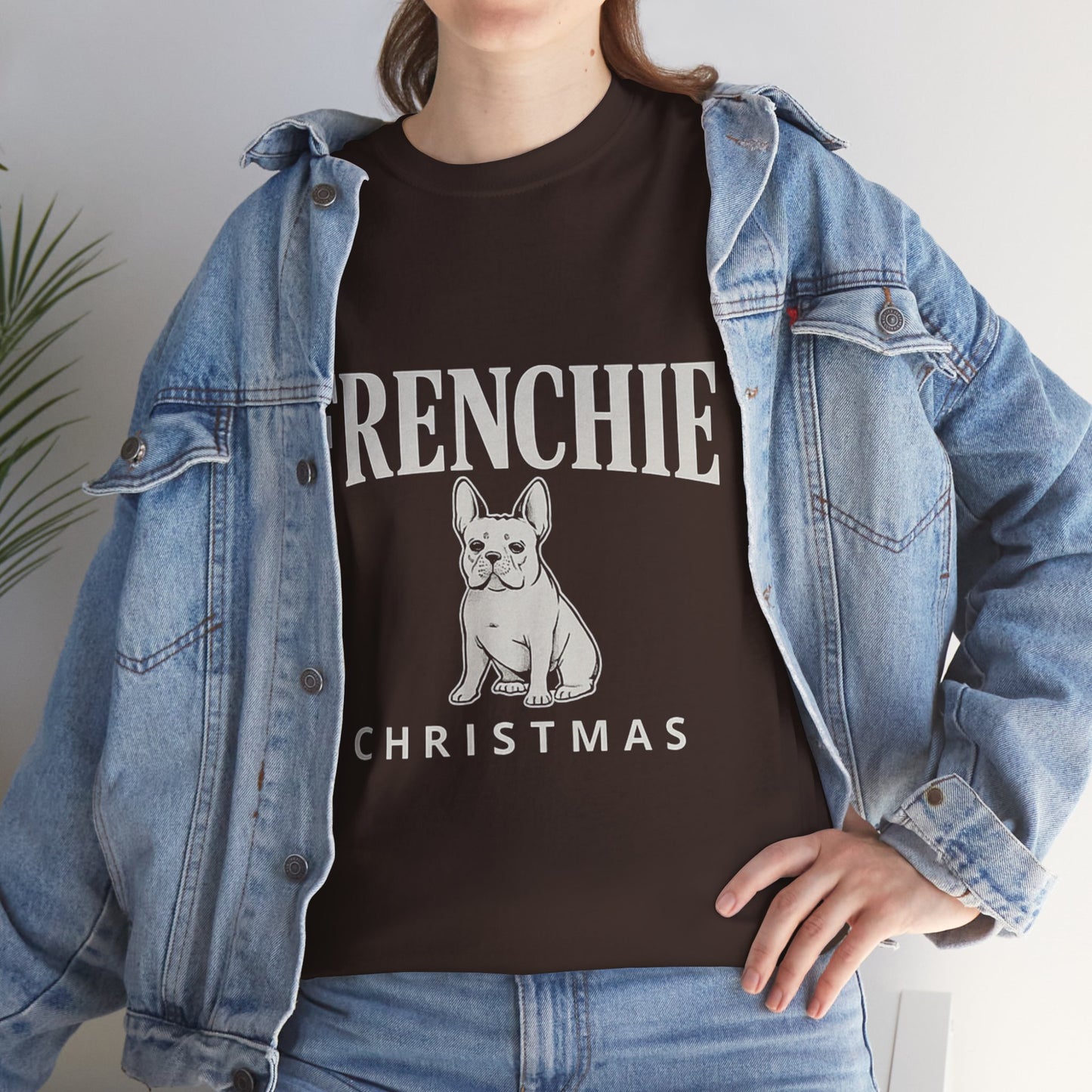 Frenchie Christmas Shirt – Cute French Bulldog Holiday Tee, Vintage Frenchie Christmas Gift, Dog Lover Xmas Graphic Tee, French Bulldog Christmas Apparel