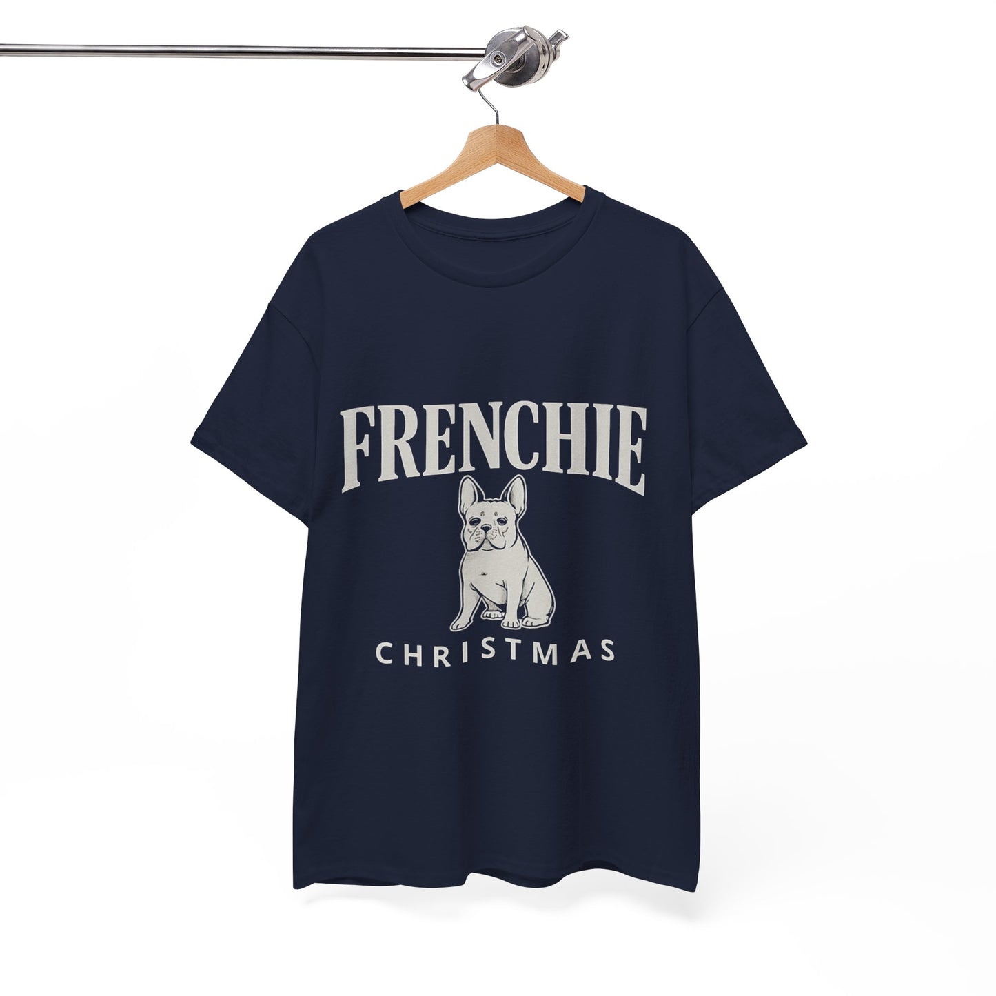 Frenchie Christmas Shirt – Cute French Bulldog Holiday Tee, Vintage Frenchie Christmas Gift, Dog Lover Xmas Graphic Tee, French Bulldog Christmas Apparel