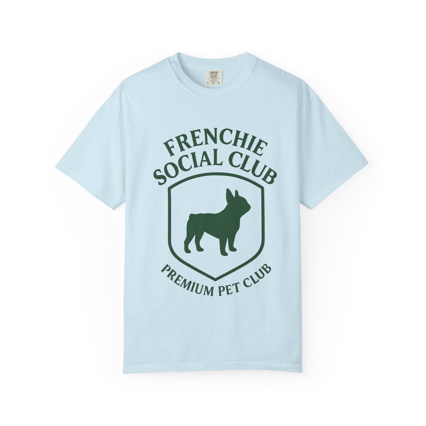French Bulldog Club T-Shirt | Unisex Frenchie Graphic Tee | Retro Dog Lover Shirt | Minimal Country Club Style Frenchie Gift