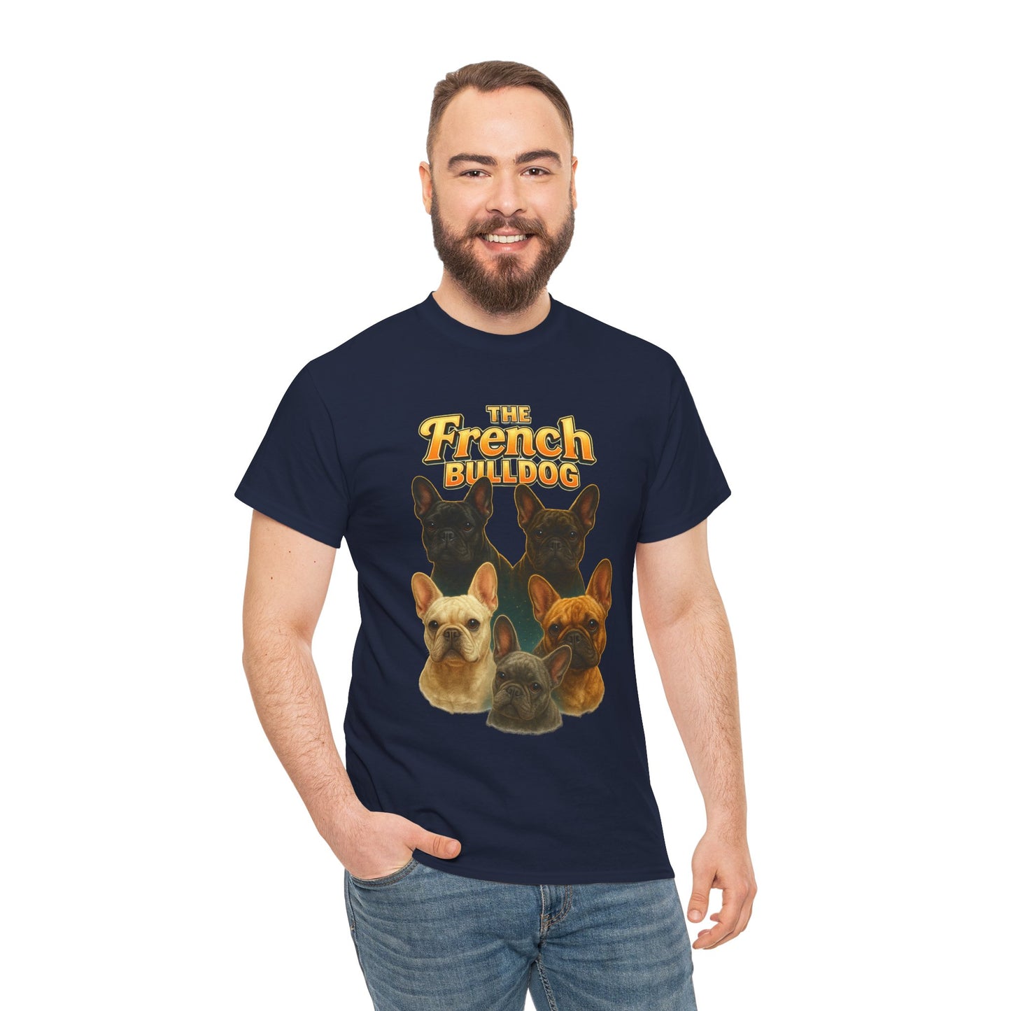 The French Bulldog Vintage Tee | Retro Frenchie Shirt | Dog Lover Gift | 90s Style Graphic T-Shirt | Cute French Bulldog Owner Apparel