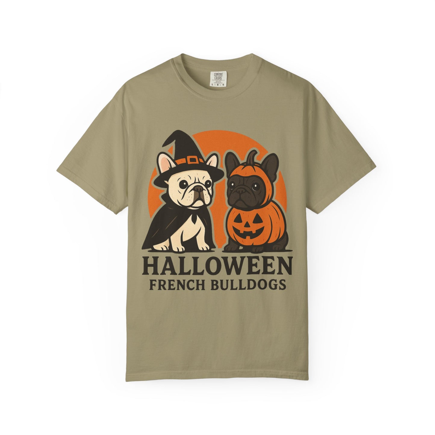 French Bulldog Halloween Sweatshirt | Spooky Frenchie Pullover | Ghost Dog Lover Crewneck | Cute Pumpkin Fall Sweater