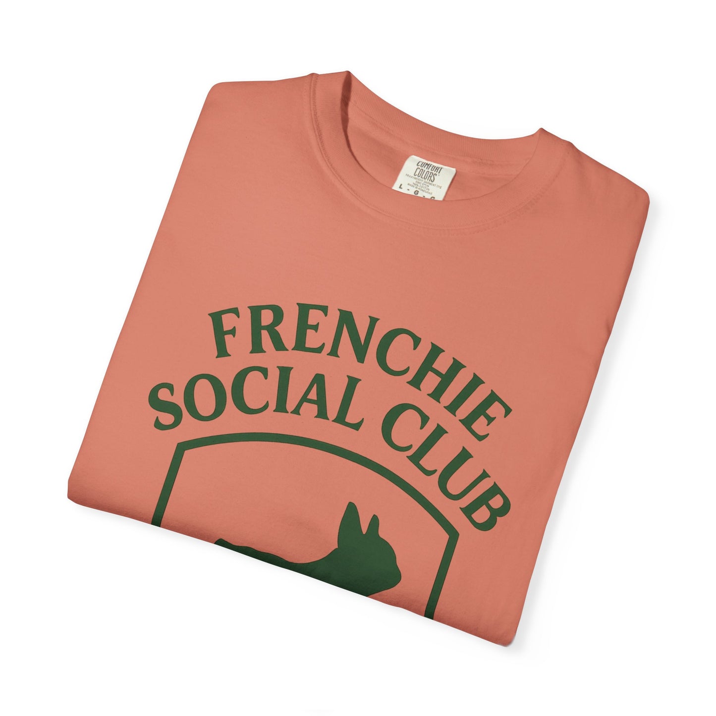 French Bulldog Club T-Shirt | Unisex Frenchie Graphic Tee | Retro Dog Lover Shirt | Minimal Country Club Style Frenchie Gift