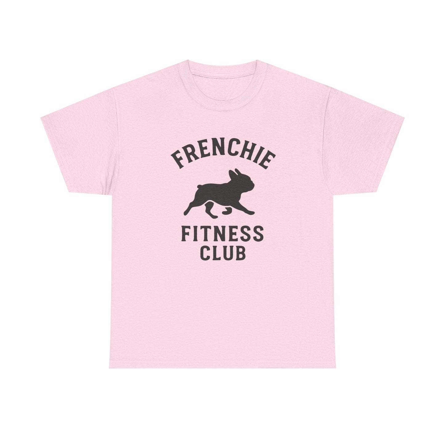 Frenchie Fitness Club T-Shirt | Funny French Bulldog Gym Tee | Dog Lover Workout Shirt | Frenchie Mom Gift | Cute Fitness Dog Graphic Tee