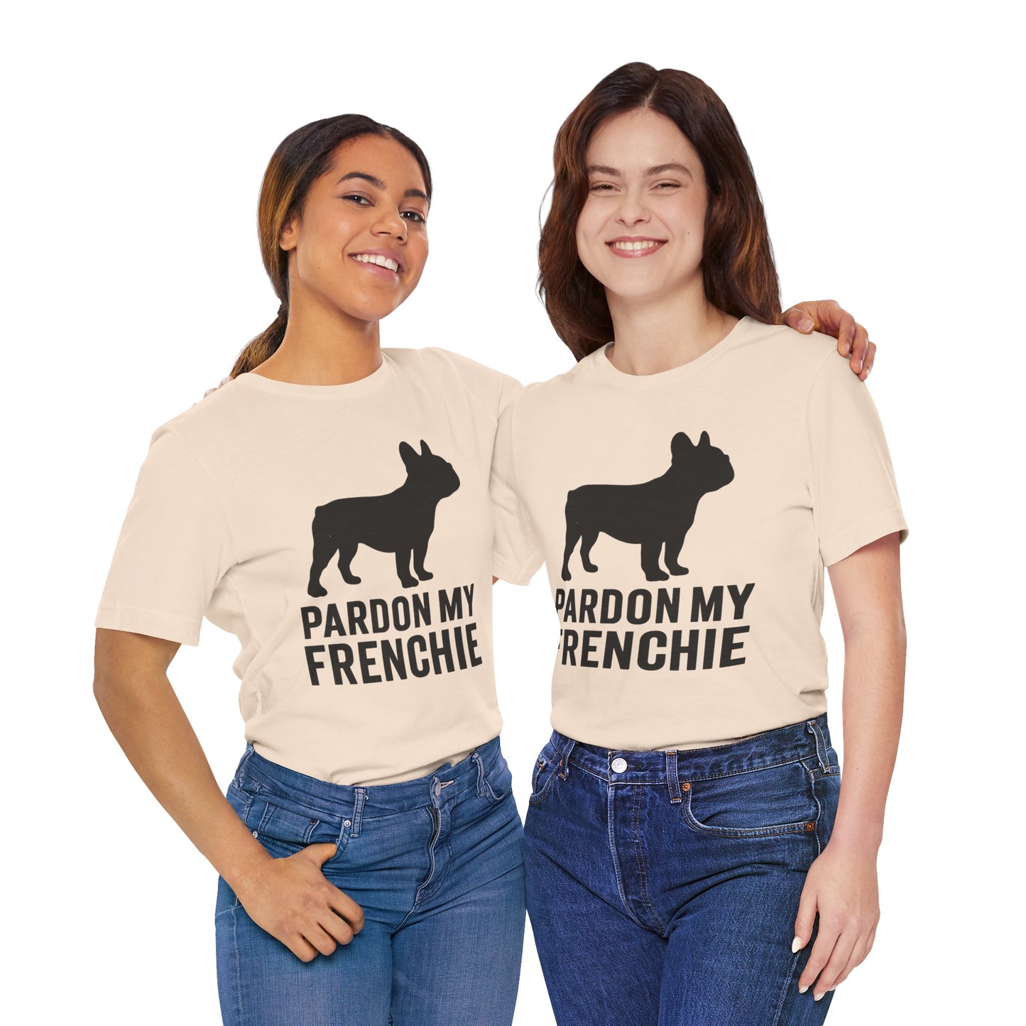 Pardon My Frenchie T-Shirt | Retro French Bulldog Graphic Tee | Funny Dog Lover Shirt | Vintage Frenchie Gift for Her or Him