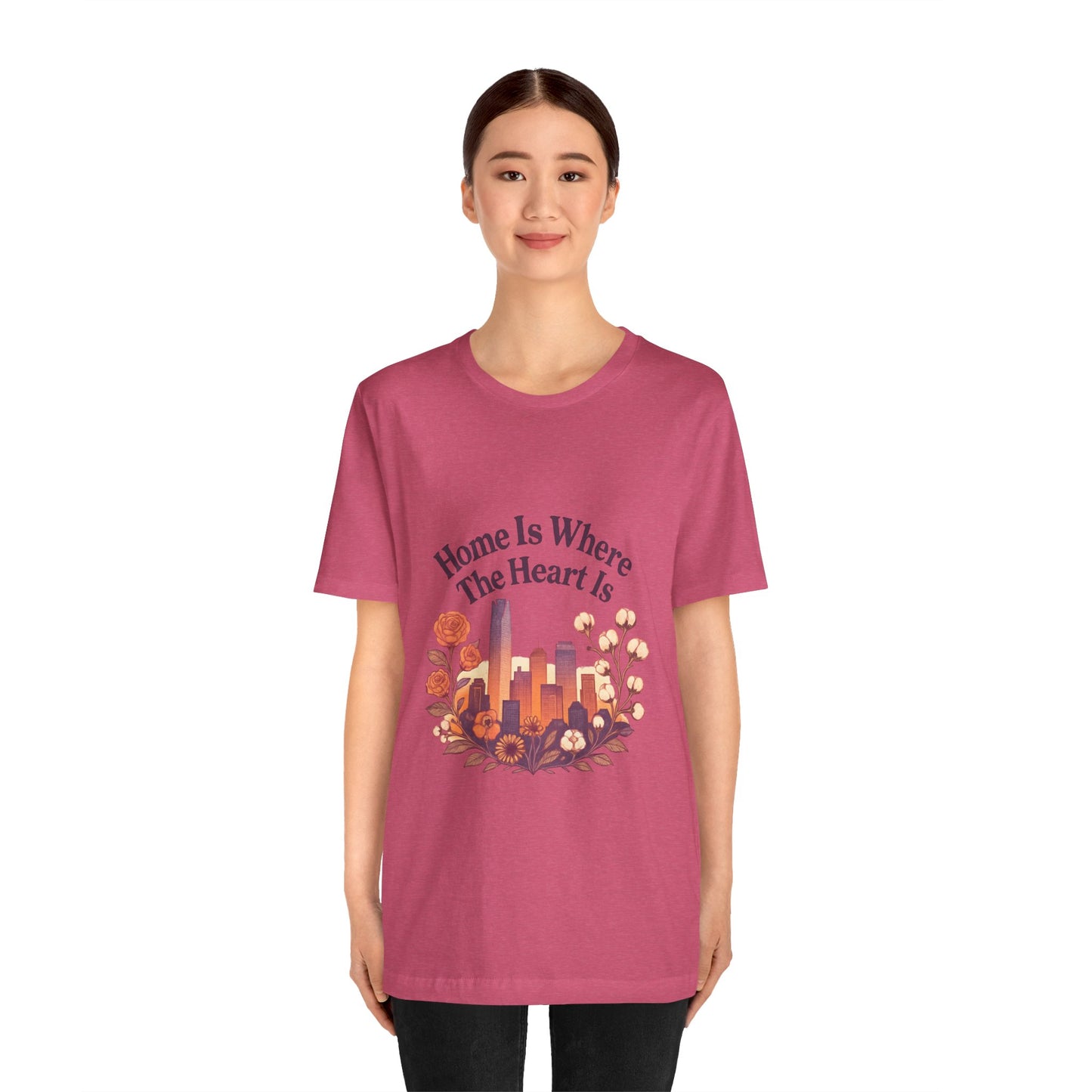 Home Is Where the Heart Is Oklahoma City Shirt | OKC Pride Tee | Oklahoma City Love