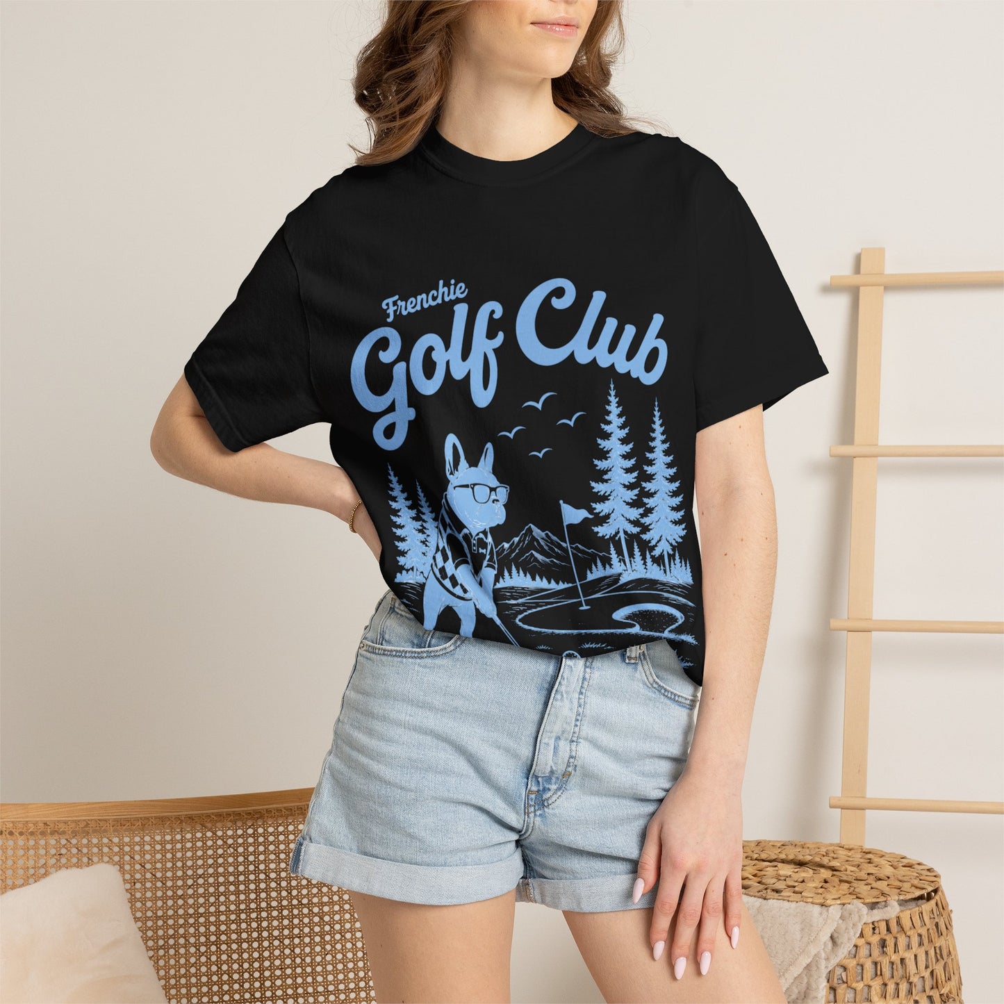 Golf Club T-Shirt — Frenchie Golf Club Graphic Tee