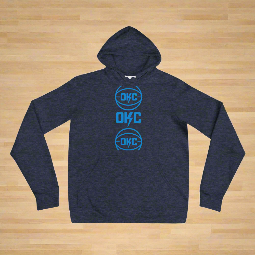 OKC Basketball Unisex hoodie