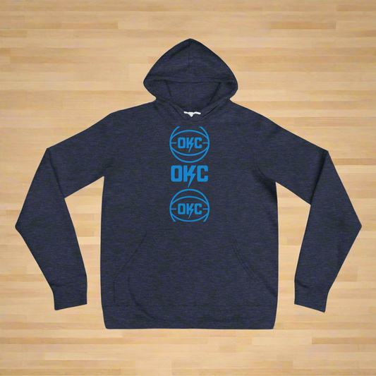 OKC Basketball Unisex hoodie