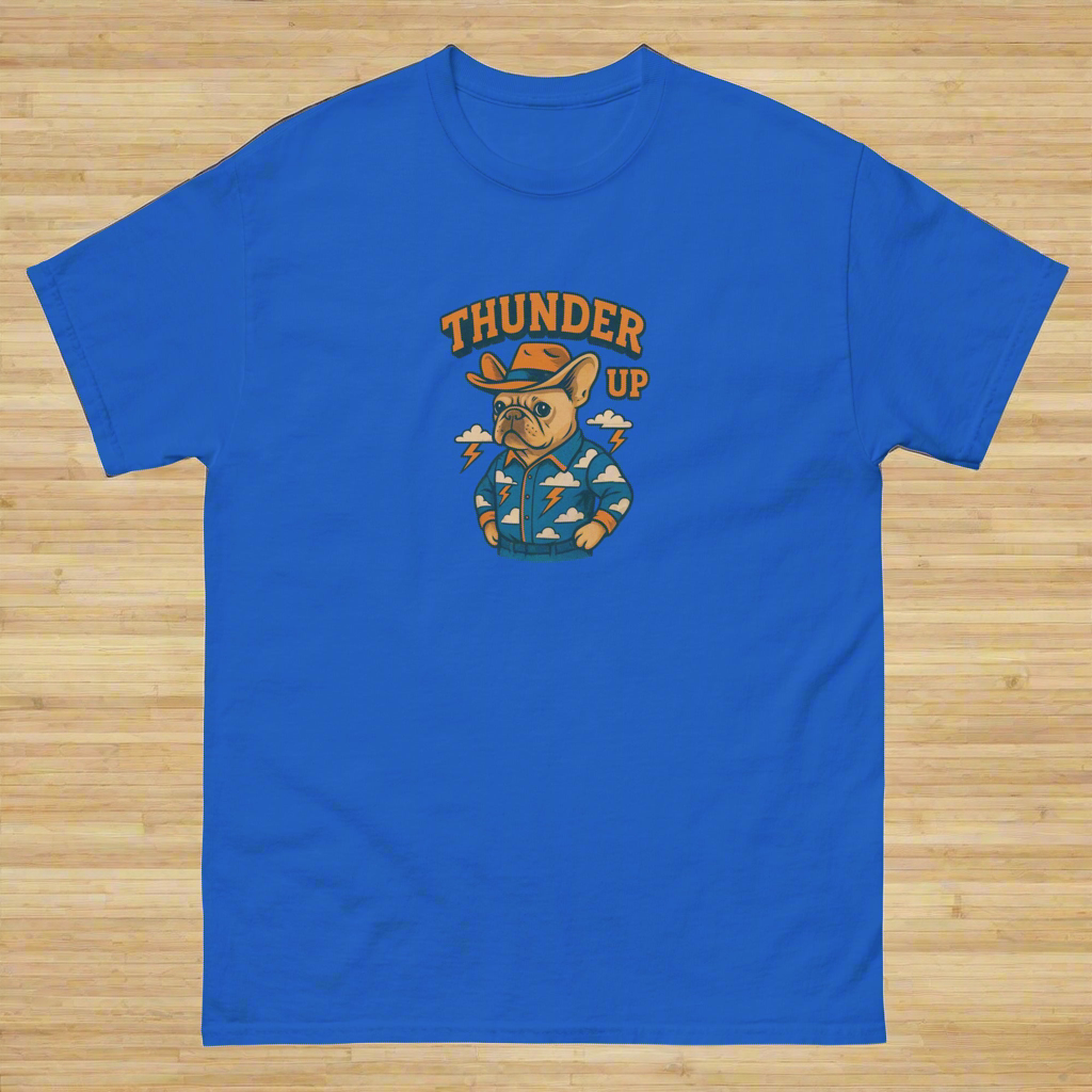 Thunder Up Frenchie classic tee